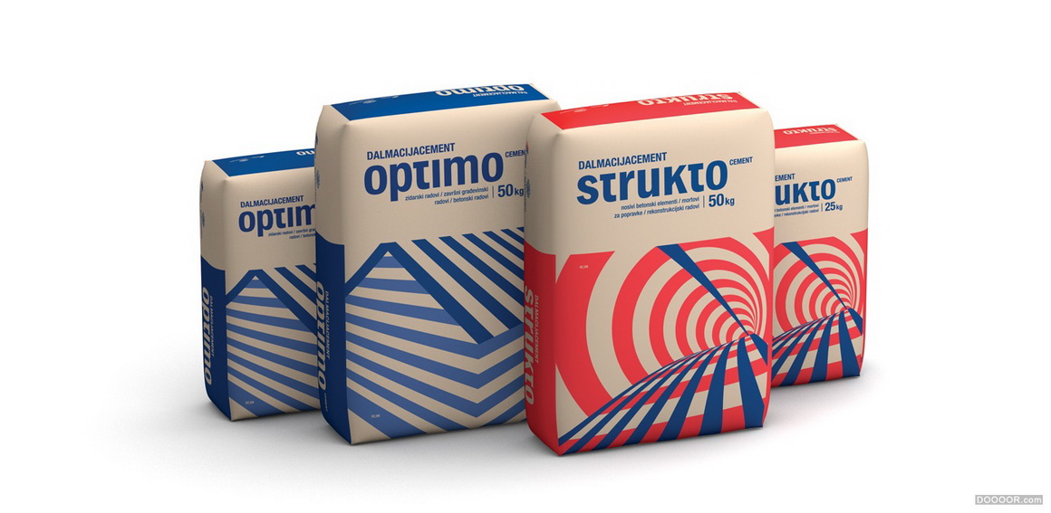 克羅地亞CEMEX水泥袋包裝設計